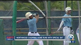 Northwood Baseball Hitting Home Runs with Special Bat