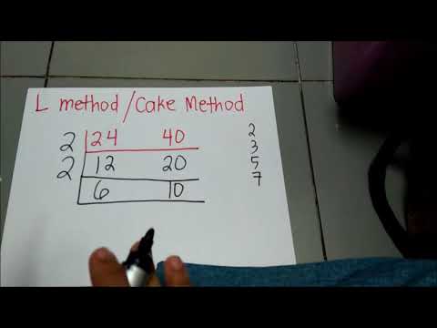 GCF using continuous division