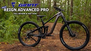 2023 Giant Reign Advanced Pro | Bike Review & Test Ride