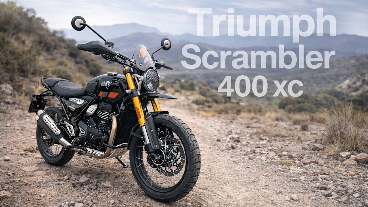 Triumph Scrambler 400 XC Test Ride: BELLA, MA CARA 💸