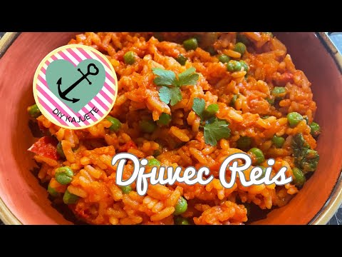 Djuvec Reis Rezept | Paprika-Tomatenreis | Kroatischer Djuvec Reis | Tomatenreis | DIY Kajuete