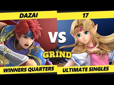 Smash Ultimate Tournament - Dazai (Roy) Vs. 17 (Zelda) The Grind 112 SSBU Winners Quarters