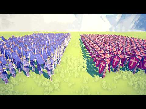 100v100 All MELEE Units TOURNAMENT - Totally Accurate Battle Simulator TABS