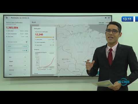 O DIA NEWS 07 04 20 Rastreador do COVID 19 ateÌ 13h06m