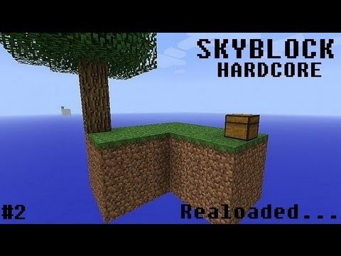 Minecraft: Hardcore Skyblock (Reloaded) - Episode 2 - Enderman Thief