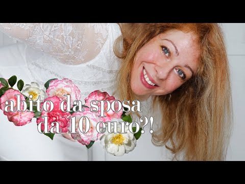 UN ABITO DA SPOSA A 10 EURO??!! ​💍​💐