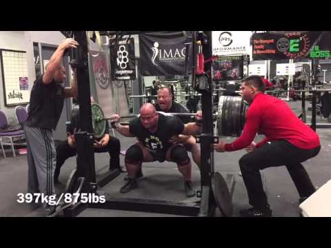 420kg/925lbs Raw Squat (belt & sleeves) PR