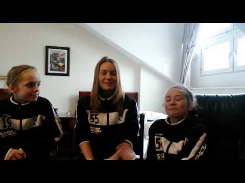 Intervju med 3 tjejer från F00 efter kvartsfinalen!