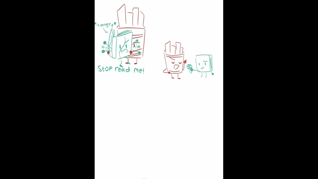 Fries Annoying Book [BFDI Art]