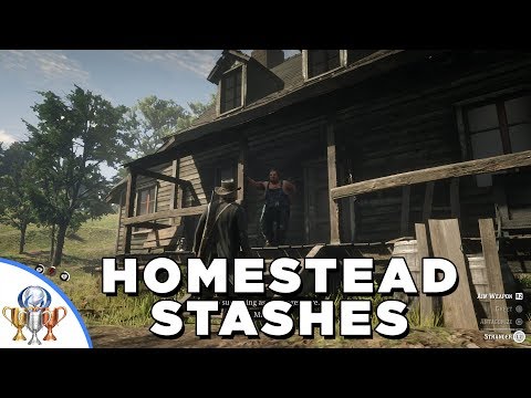 Red Dead Redemption 2 Breaking and Entering - All Homestead Stash Locations