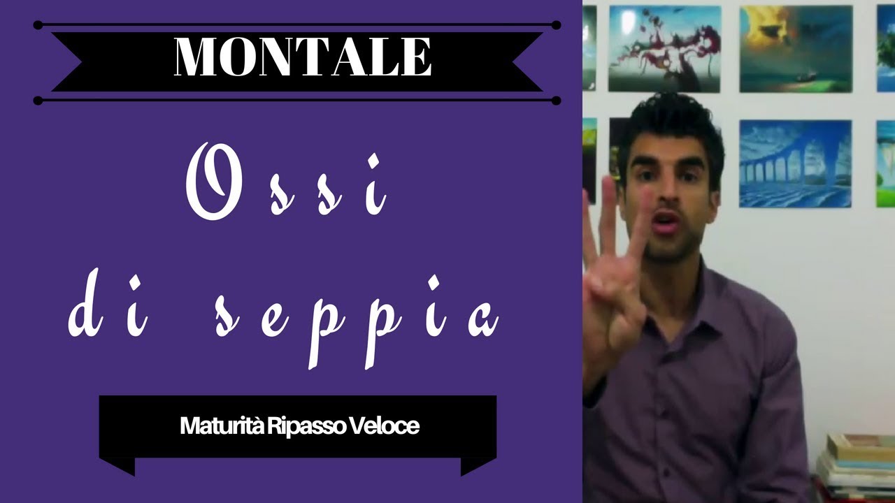 Eugenio Montale: Ossi di seppia (Spiegazione)