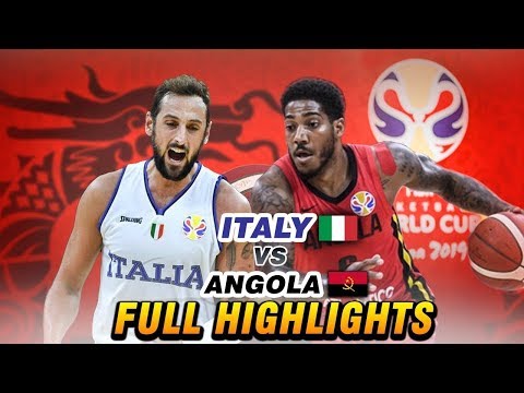 ANGOLA vs ITALY 'FULL HIGHLIGHTS'   Sept 2, 2019   2019 FIBA WORLD CUP