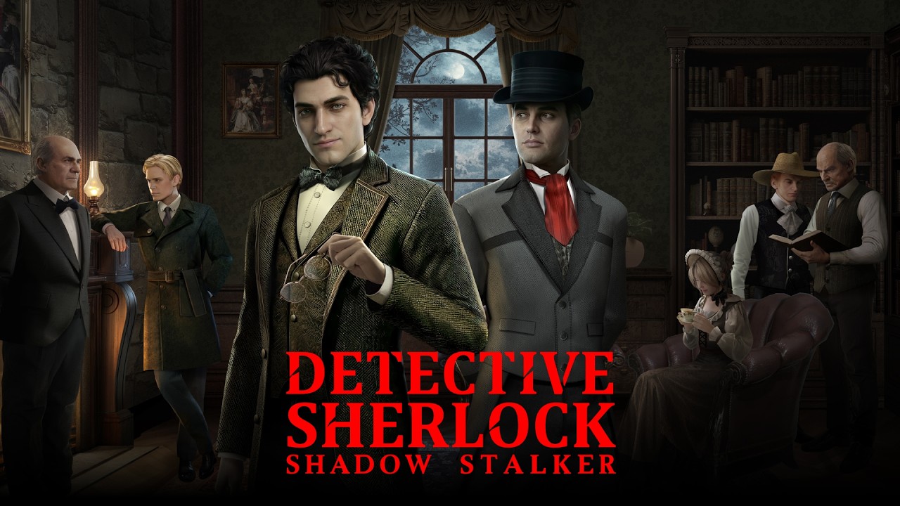 Detective Sherlock Shadow Stalker trailer cover