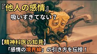 【聞き流し推奨】HSP・内向型の「疲労原因の解明」と「感情の境界線の引き方」