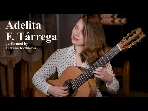 Francisco Tárrega - Adelita - Tatyana Ryzhkova - Black Limba (Cedar)