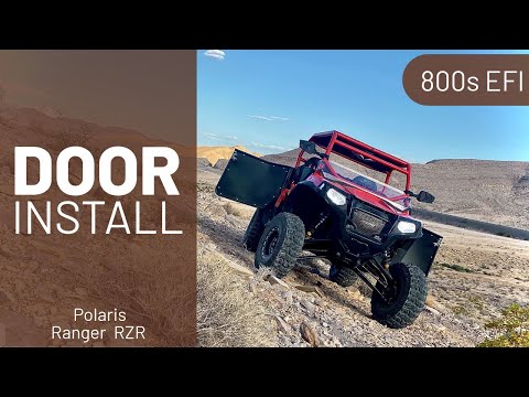 Polaris Ranger RZR 800s EFI Door Install