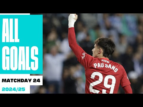 ALL GOALS Matchday  24 LALIGA Hypermotion 2024/25