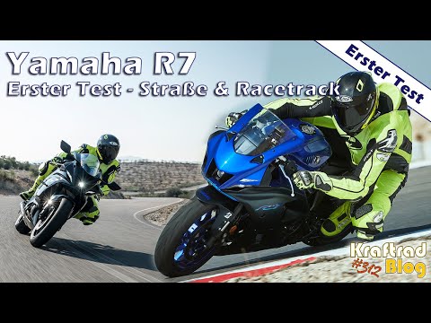 Yamaha R7  - Erster Test 2021 in Almeria  - Straße & Racetrack