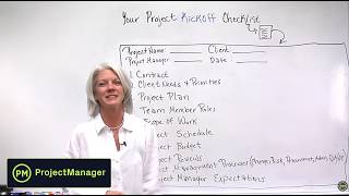Best Project Kickoff Meeting Checklist - Project Management Training