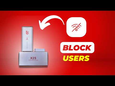 How to block users on Airtel Wifi Router
