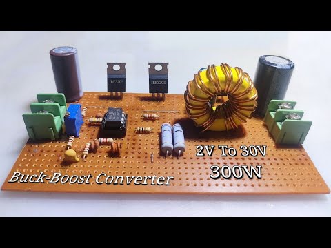 DIY Buck Boost Converter 3V To 30V (SEPIC)