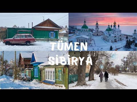 Sibirya'nın En Eski Şehri TÜMEN 🇷🇺  | Trans Sibirya seferi 2. Bölüm