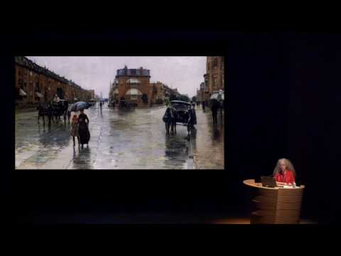 Coming Across Boston Common at Dusk