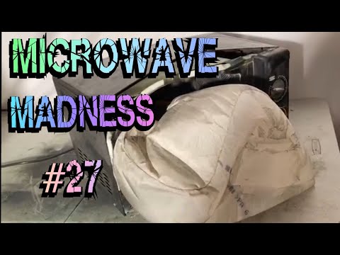 (Microwave Madness #27) We Microwave An AIRBAG!?!