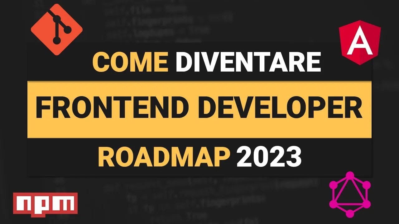 Come diventare FRONTEND Developer nel 2024