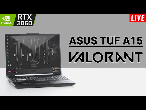 VALORANT | Asus TUF A15 Live Gaming TEST | RTX 3060 + Ryzen 7 5800H🔥