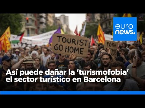 Así puede dañar la 'turismofobia' el sector turístico en Barcelona