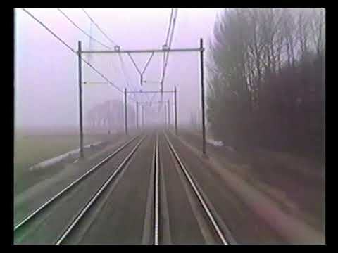 Spoorwegen baanvideo van Ut naar Gd uit 1991!