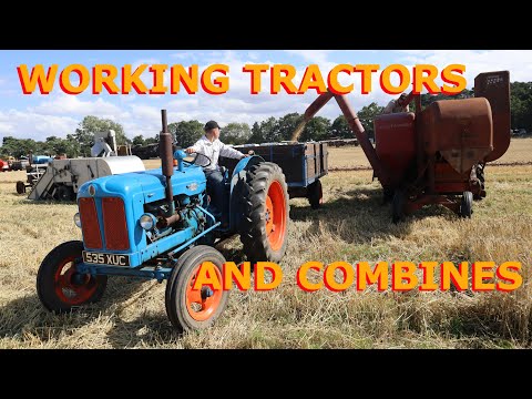 Working Tractors and Combines
