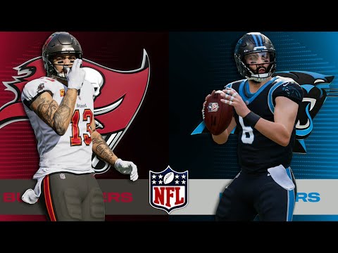 Tampa Buccaneers vs Carolina Panthers Week 7 Simulation (4K Video) Next Gen Gameplay