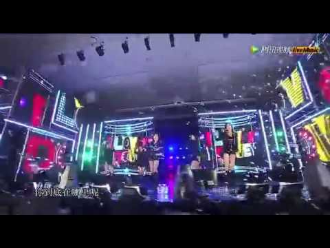 150206 T ARA Lovey Dovey @ Oak Valley Snow Park Winter Festival