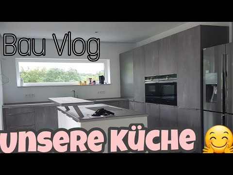 Hausbau Blog 30| Unsere Küche ist da!| Side by Side Kühlschrank Frenchdoor| DieSiwuchins