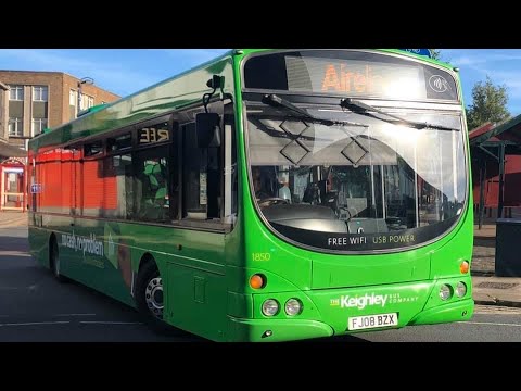 *Absolute Beast* Transdev Keighley Volvo B7RLE/Wright Eclipse Urban 1850 (FJ08 BZX) route: K9