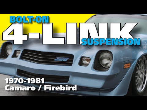 4-Link Rear Suspension Installation for 1970-1981 Camaro/Firebird
