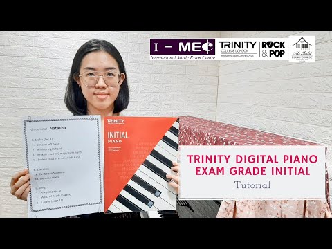 Trinity Digital Piano Exam Grade Initial Syllabus 2018/2020 (Tutorial)