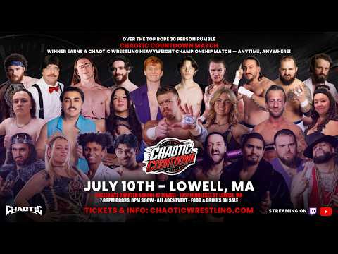 Chaotic Countdown Results (7/10): Richard Holliday Competes