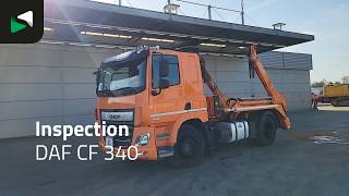 شاحنة نقل المخلفات DAF CF 340 4X2 NL-Truck Meiller AK12MTG skiploader Automatic Euro 6 | صورة 4 - Autoline