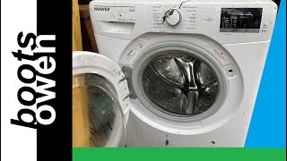 total failure and how to check the filter: Hoover Link 8kg onetouch HL1682D3 80 washing machine