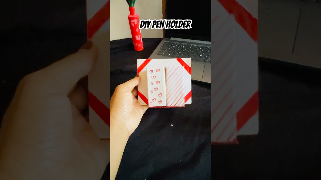 Waste Box to Pen Holder | Easy DIY Craft Malayalam