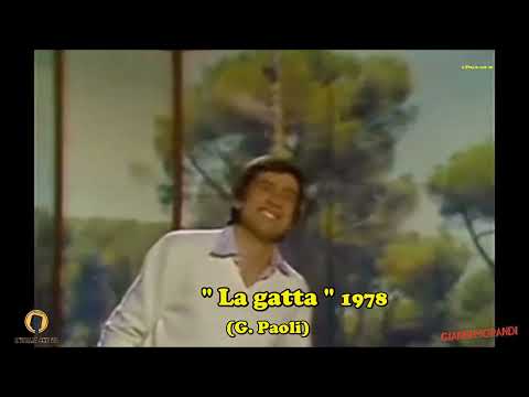 Gianni Morandi - " La gatta " (Mogol-Paoli) 1978