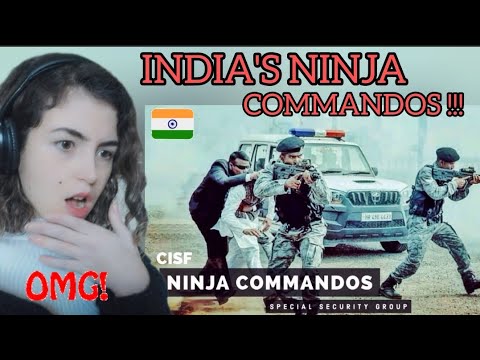 INDIAN CISF NINJA COMMANDOS REACTION| Wow !!! | #cisf #reaction #indianarmy #specialforces