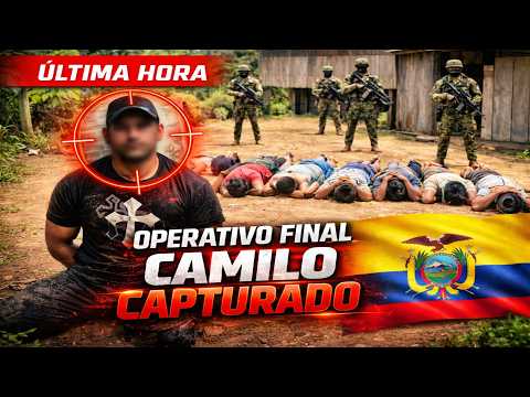 🚨 ÚLTIMA HORA: ¡CAYÓ “CAMILO”! Desmantelan célula del Frente Oliver Sinisterra en Esmeraldas