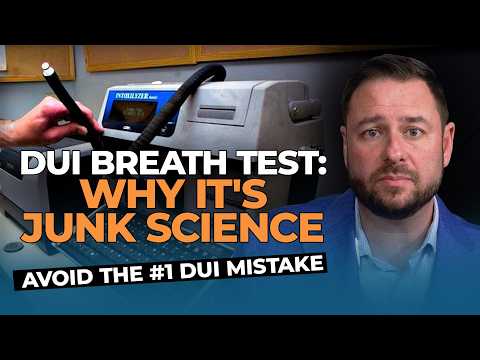 LAWYER: DUI Breathalyzer Said .08? → Here's Why That Number Can Be Wrong