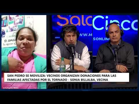 Se organizan para buscar donaciones para San Pedro - Sala Cinco - Misiones Online