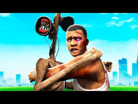 FRANKLIN And SIREN HEAD Return To GTA 5 (Mods)