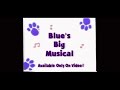 Blues Clues Blues Big Musical VHS And DVD Teaser Trailer In Green Lowers